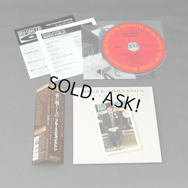 Photo2: BRUCE JOHNSTON / GOING PUBLIC (Used Japan Mini LP Blu-spec CD) (2)