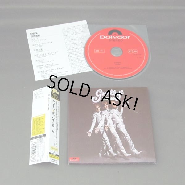 Photo2: CREAM / GOODBYE CREAM (Used Japan Mini LP CD) Eric Clapton (2)