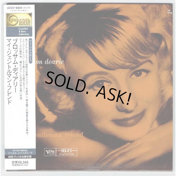 Photo1: MY GENTLEMAN FRIEND (USED JAPAN MINI LP CD) BLOSSOM DEARIE  (1)