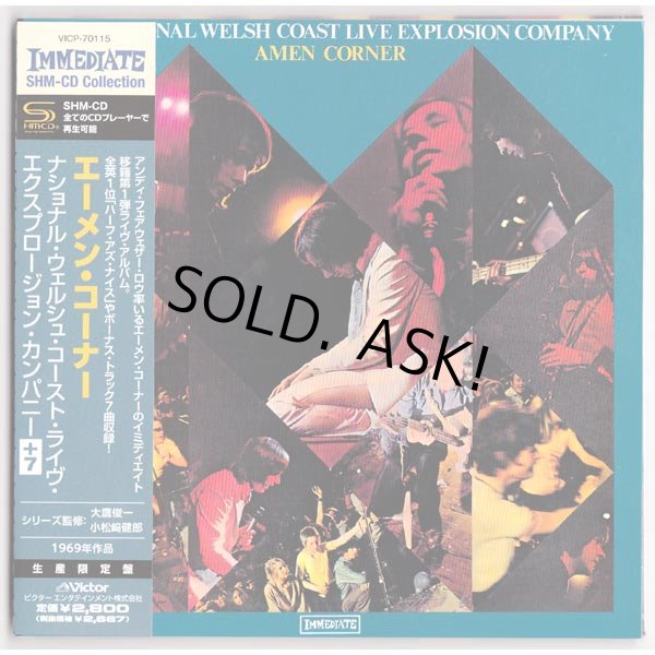 Photo1: AMEN CORNER / NATIONAL WELSH COAST LIVE EXPLOSION COMPANY (Used Japan Mini LP SHM-CD) (1)