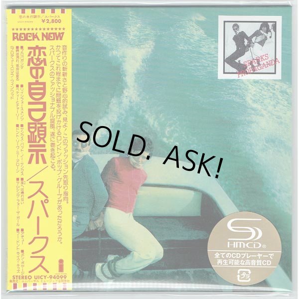 Photo1: SPARKS / PROPAGANDA (Brand New Japan Mini LP SHM-CD)  (1)