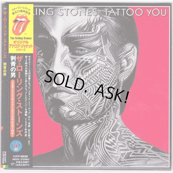 Photo1: TATOO YOU (USED JAPAN MINI LP CD) THE ROLLING STONES  (1)