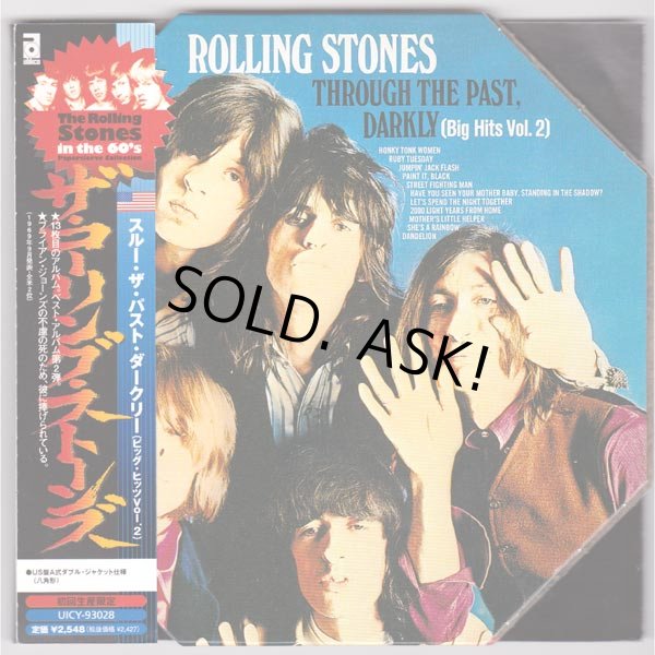 Photo1: THE ROLLING STONES / THROUGH THE PAST, DARKLY - BIG HITS VOL.2 (Used Japan mini LP CD) (1)