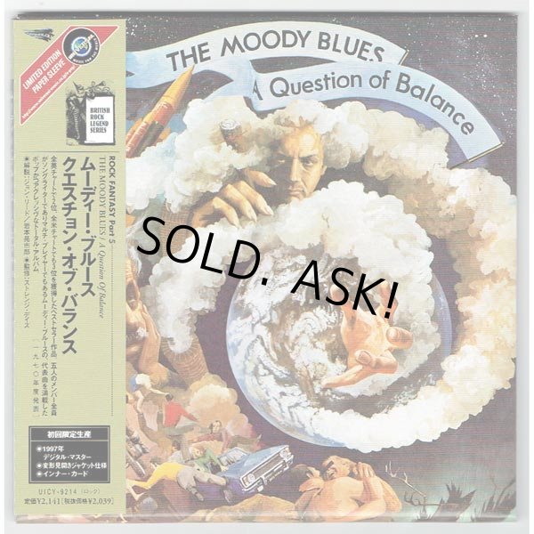 Photo1: A QUESTION OF BALANCE (USED JAPAN MINI LP CD) THE MOODY BLUES  (1)