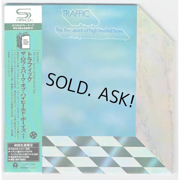 Photo3: THE LOW SPARK OF HIGH HEELED BOYS (USED JAPAN MINI LP SHM-CD) TRAFFIC  (3)