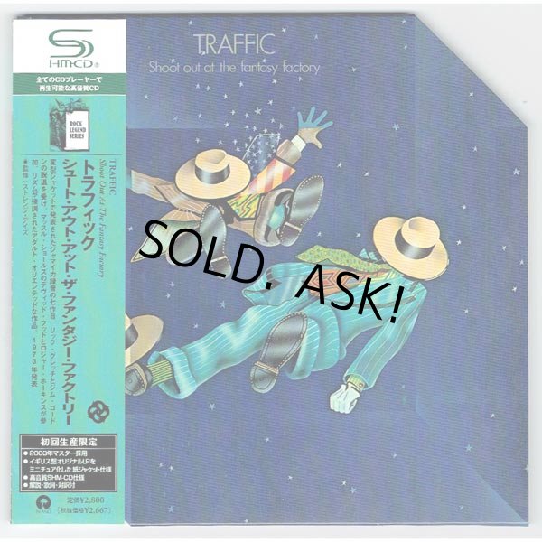 Photo1: SHOOT OUT AT THE FANTASY FACTORY (USED JAPAN MINI LP SHM-CD) TRAFFIC  (1)