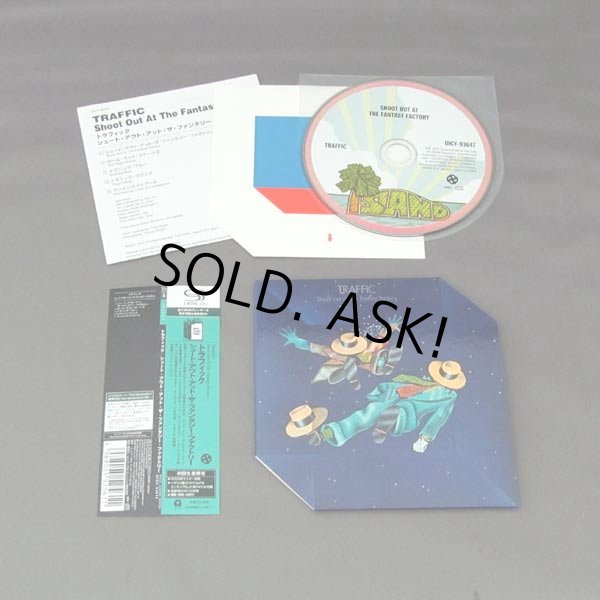Photo2: SHOOT OUT AT THE FANTASY FACTORY (USED JAPAN MINI LP SHM-CD) TRAFFIC  (2)