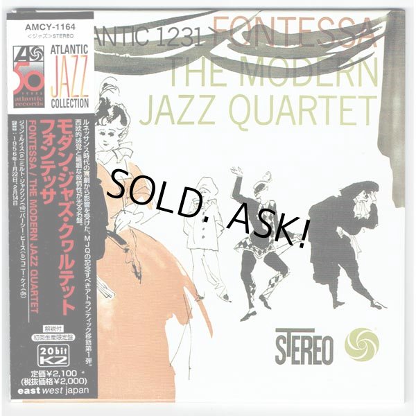 Photo1: FONTESSA (USED JAPAN MINI LP CD) THE MODERN JAZZ QUARTET, MJQ  (1)