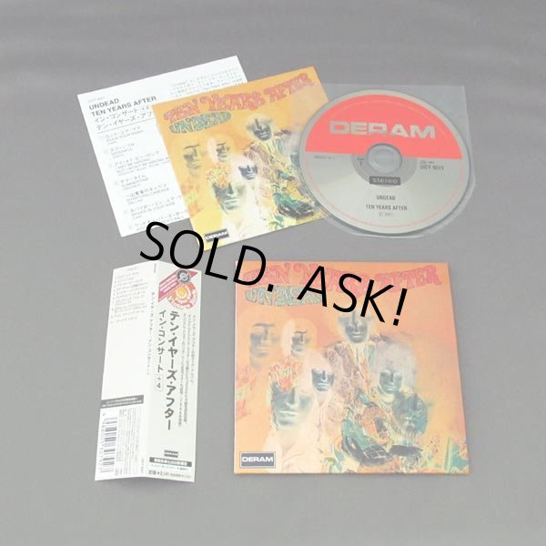 Photo3: UNDEAD (USED JAPAN MINI LP CD + Promo OBI) TEN YEARS AFTER  (3)