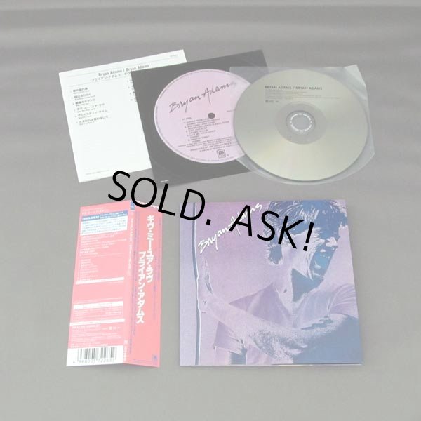 Photo2: BRYAN ADAMS (USED JAPAN MINI LP SHM-CD) BRYAN ADAMS  (2)