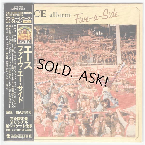 Photo1: FIVE A SIDE (USED JAPAN MINI LP CD) ACE  (1)