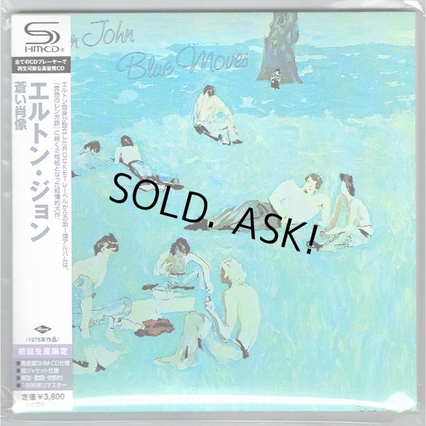 Photo1: ELTON JOHN / BLUE MOVES (Brand New Japan Mini LP SHM-CD) (1)