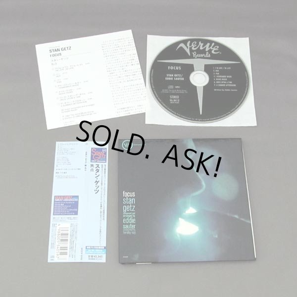 Photo2: STAN GETZ / FOCUS (Used Japan Mini LP CD) (2)