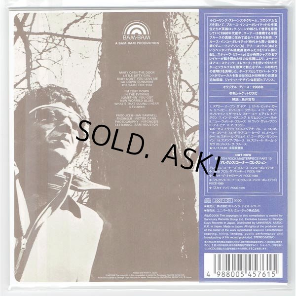 Photo2: ALEXIS KORNER / A NEW GENERATION OF BLUES (Unopened Japan Mini LP CD) (2)