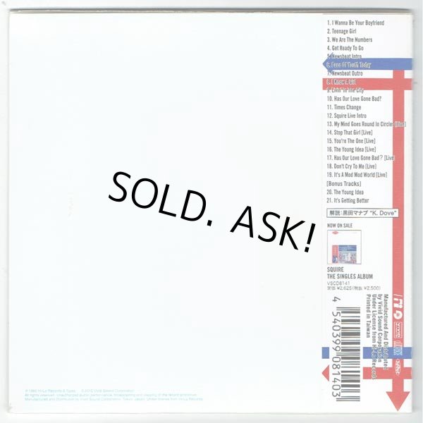 Photo2: SQUIRE / SOMETHING OLD, SOMETHING NEW, SOMETHING BORROWED ... (Brand New Japan Mini LP CD) (2)