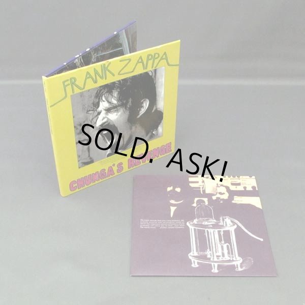 Photo2: FRANK ZAPPA / CHUNGA'S REVENGE (Used Japan Mini LP Promo Empty Paper Sleeve) (2)