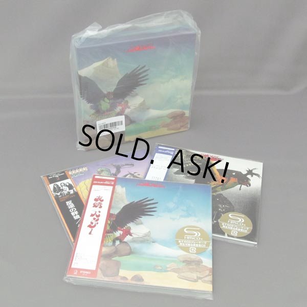 Photo1: BUDGIE / BUDGIE 3 Mini LP CDs Promo Box SET (Brand New Japan Mini LP SHM-CDs set w/ Disk Union Promo BOX) (1)