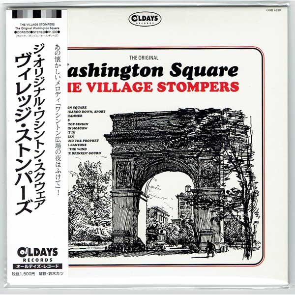 Photo1: THE VILLAGE STOMPERS / THE ORIGINAL WASHINGTON SQUARE (Brand New Japan mini LP CD) * B/O * (1)