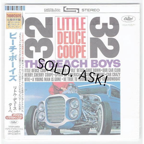 Photo1: THE BEACH BOYS / LITTLE DEUCE COUPE (Used Japan Mini LP CD) (1)