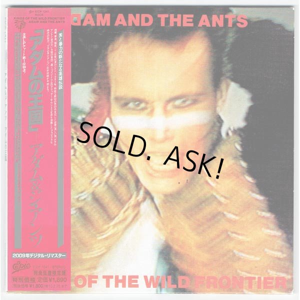 Photo1: ADAM AND THE ANTS / KINGS OF THE WILD FRONTIER (Used Japan Mini LP CD) (1)