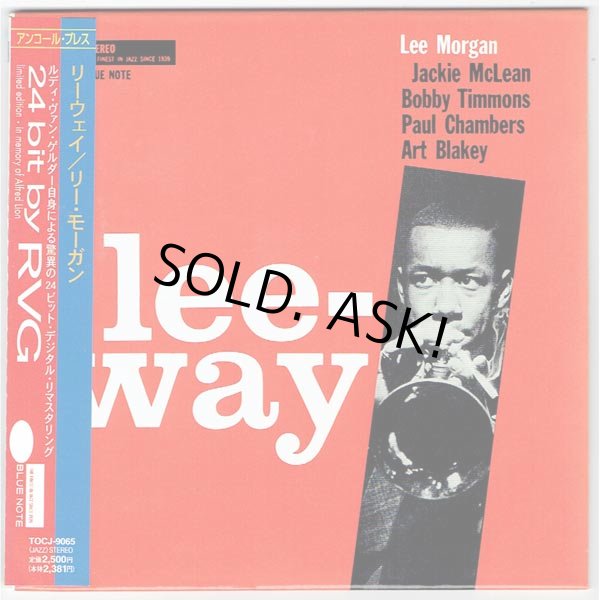 Photo1: LEE MORGAN / LEEWAY - uncore press (Used Japan Mini LP CD) (1)