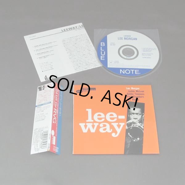 Photo2: LEE MORGAN / LEEWAY - uncore press (Used Japan Mini LP CD) (2)