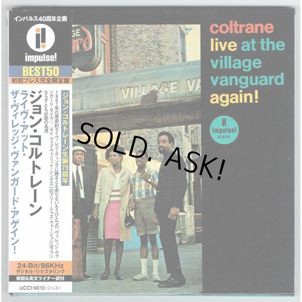 Photo1: JOHN COLTRANE / COLTRANE LIVE AT THE VILLAGE VANGUARD AGAIN! (Used Japan Mini LP CD) (1)