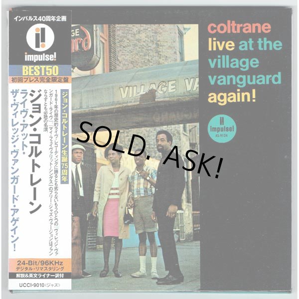 Photo1: JOHN COLTRANE / COLTRANE LIVE AT THE VILLAGE VANGUARD AGAIN! (Used Japan Mini LP CD) (1)