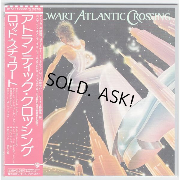 Photo1: ROD STEWART / ATLANTIC CROSSING (Used Japan Mini LP SHM-CD) (1)