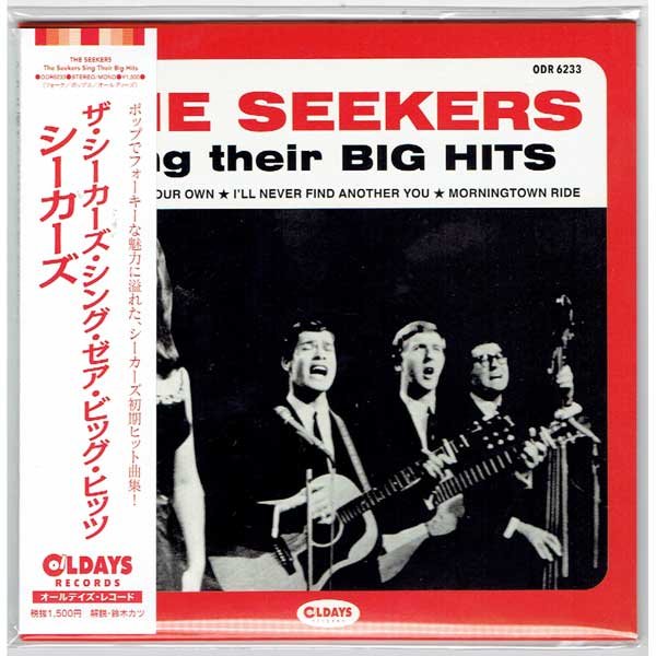 Photo1: THE SEEKERS / THE SEEKERS SING THEIR BIG HITS (Brand New Japan Mini LP CD) * B/O * (1)