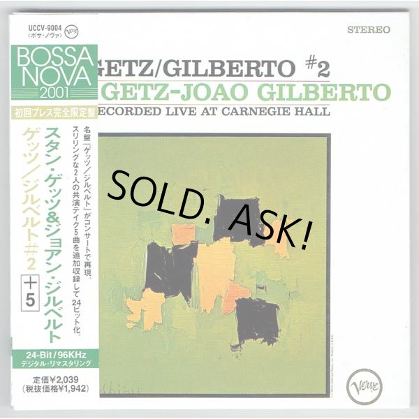 Photo1: STAN GETZ & JOAO GILBERTO / GETZ / GILBERTO #2 (Used Japan Mini LP CD) (1)