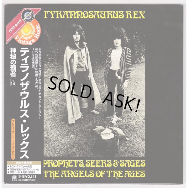Photo1: TYRANNOSAURUS REX / PROPHETS, SEERS & SAGES THE ANGELS OF THE AGES (Used Japan Mini LP CD) T. REX (1)