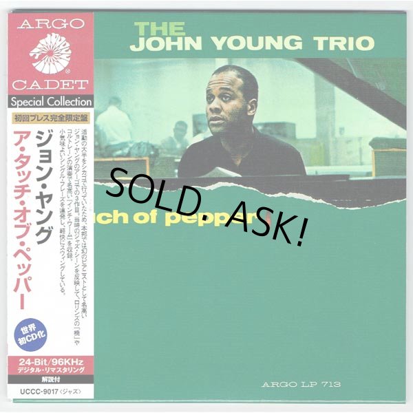 Photo1: THE JOHN YOUNG TRIO / A TOUCH OF PEPPER (Used Japan Mini LP CD) (1)