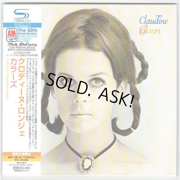 Photo1: CLAUDINE LONGET / COLOURS (Used Japan Mini LP SHM-CD) (1)
