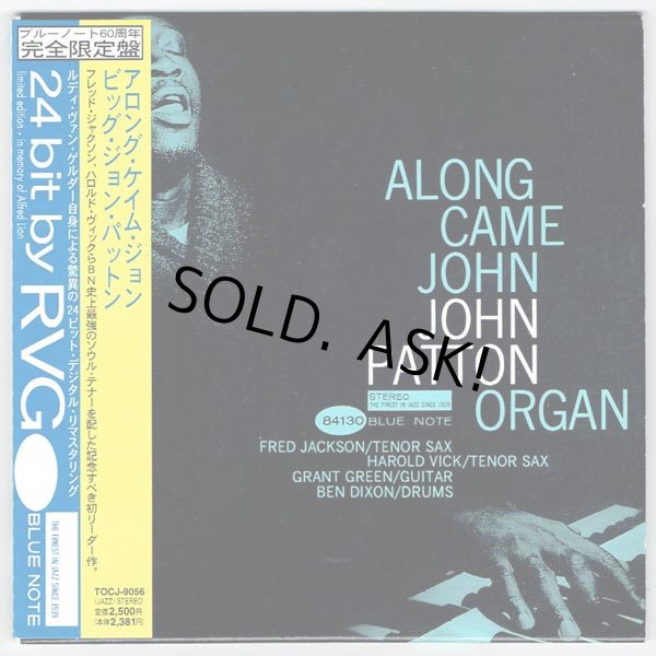 Photo1: "BIG" JOHN PATTON / ALONG CAME JOHN (Used Japan Mini LP CD) Blue Note (1)