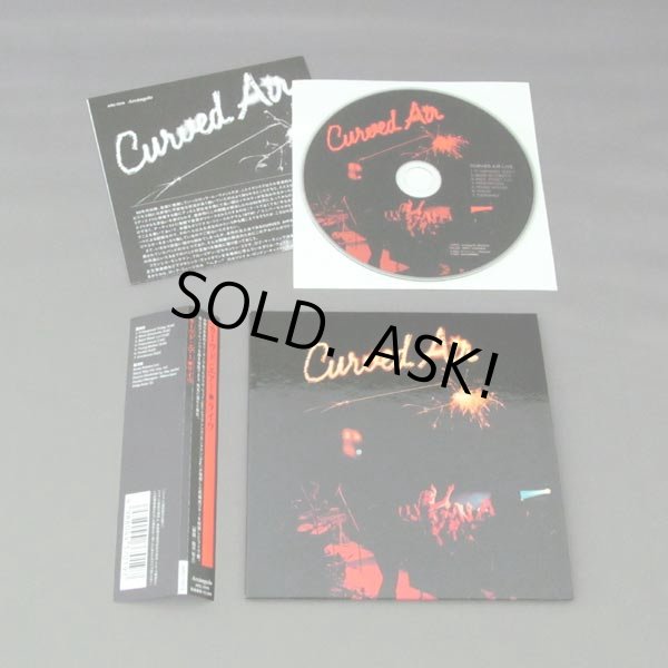 Photo3: CURVED AIR / LIVE (Used Japan mini LP CD + Promo OBI) (3)