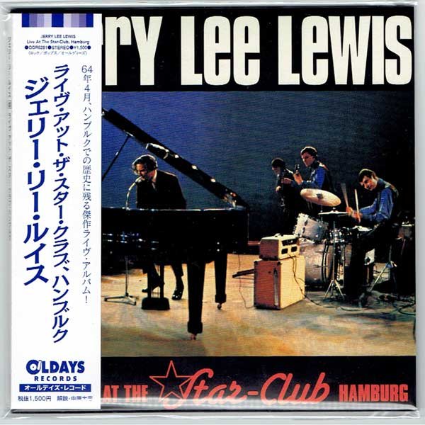 Photo1: JERRY LEE LEWIS / LIVE AT THE STAR-CLUB, HAMBURG (Brand New Japan mini LP CD) * B/O * (1)