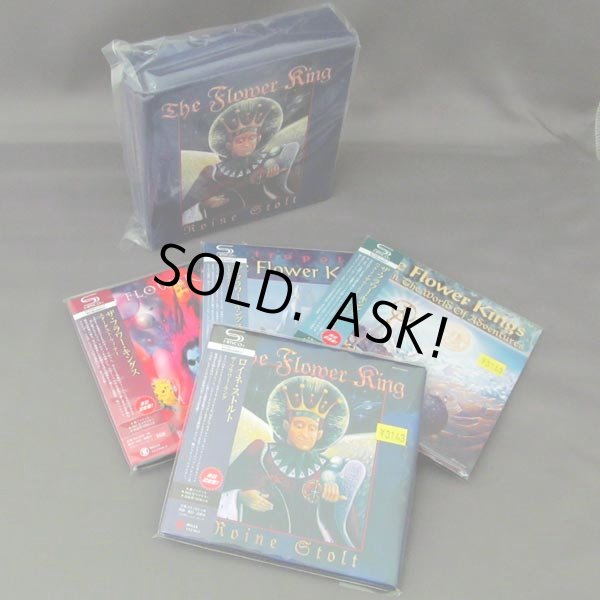 Photo1: THE FLOWER KING / THE FLOWER KING 4 Mini LP SHM-CDs Promo Box SET (Brand New Japan Mini LP CDs set w/ Bell Antique Promo BOX) (1)