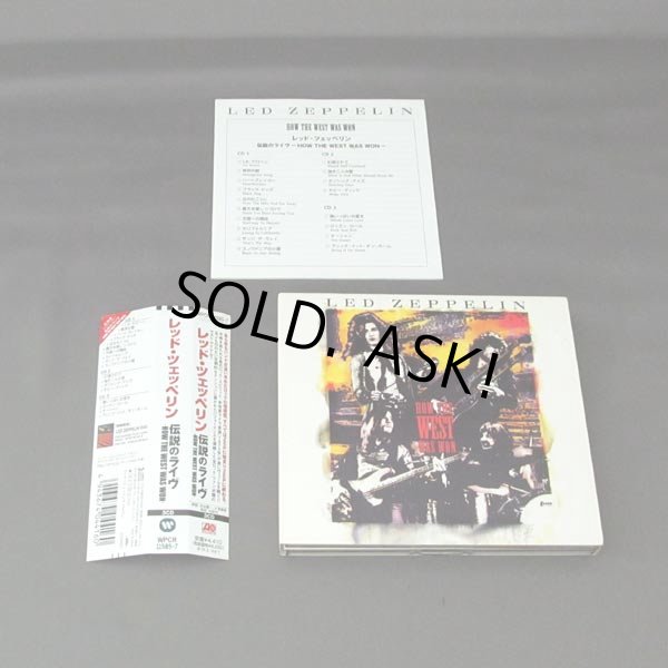 Photo2: LED ZEPPELIN / HOW THE WEST WAS WON (Used Japan Digipak CD) (2)