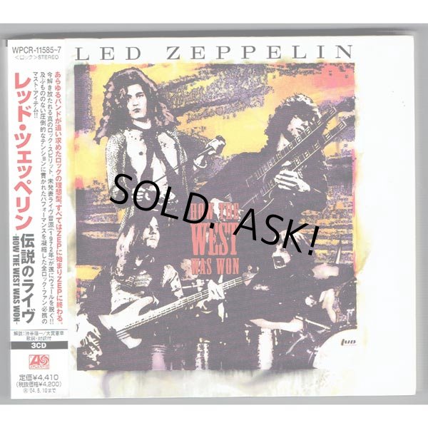 Photo1: LED ZEPPELIN / HOW THE WEST WAS WON (Used Japan Digipak CD) (1)