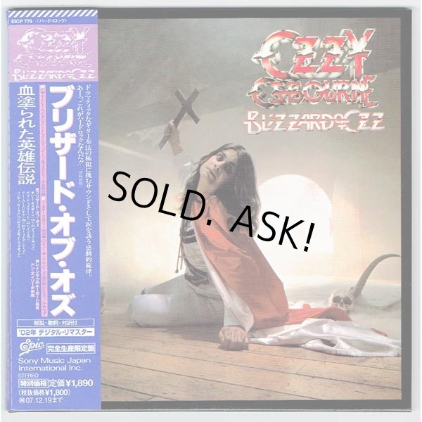 Photo1: OZZY OSBOURNE / BLIZZARD OF OZZ (Used Japan Mini LP CD) (1)