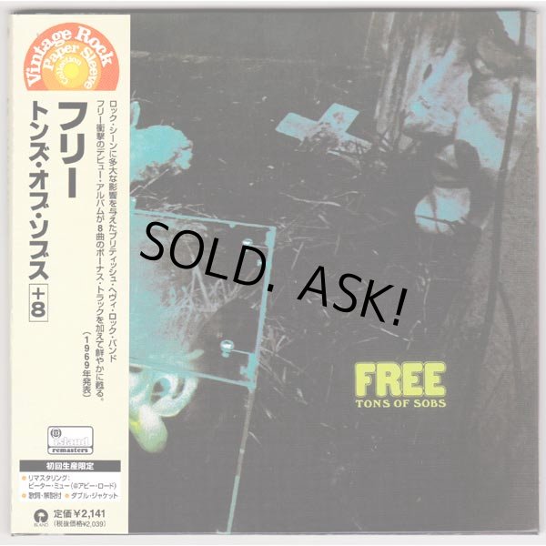 Photo1: FREE / TONS OF SOBS (Used Japan Mini LP CD) (1)