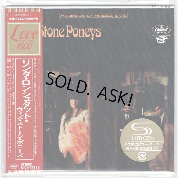 Photo1: THE STONE PONEYS / THE STONE PONEYS FEATURING LINDA RONSTADT (Brand New Japan Mini LP SHM-CD) Linda Ronstadt (1)