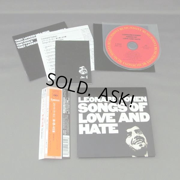 Photo2: LEONARD COHEN / SONGS OF LOVE AND HATE (Used Japan Mini LP CD) (2)