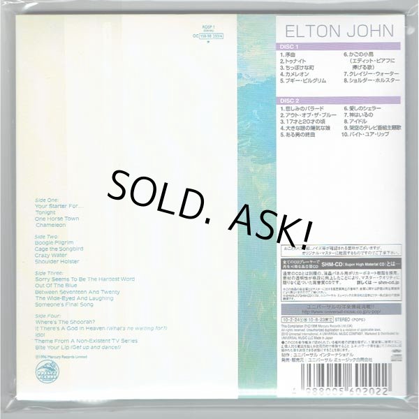 Photo2: ELTON JOHN / BLUE MOVES (Brand New Japan Mini LP SHM-CD) (2)