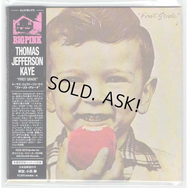Photo1: THOMAS JEFFERSON KAYE / FIRST GRADE (Brand New Japan Mini LP CD) (1)