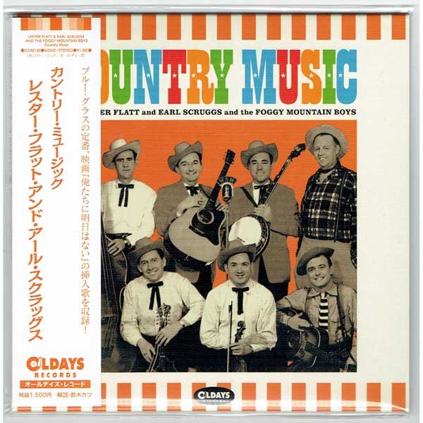 Photo1: LESTER FLATT AND EARL SCRUGGS AND THE FOGGY MOUNTAIN BOYS / COUNTRY MUSIC (Brand New Japan Mini LP CD) * B/O * (1)