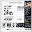 Photo2: ANDRE PREVIN & DAVID ROSE & HIS ORCHESTRA / SECRET SONGS FOR YOUNG LOVERS (Brand New Japan mini LP CD) (2)