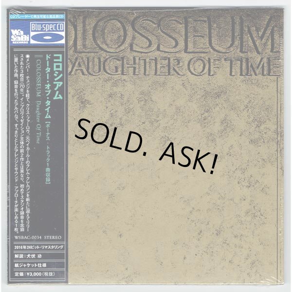 Photo1: COLOSSEUM / DAUGHTER OF TIME (Brand New Japan Mini LP Blu-spec CD) (1)