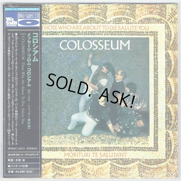 Photo1: COLOSSEUM / THOSE WHO ARE ABOUT TO DIE SALUTE YOU (Brand New Japan Mini LP Blu-spec CD) (1)